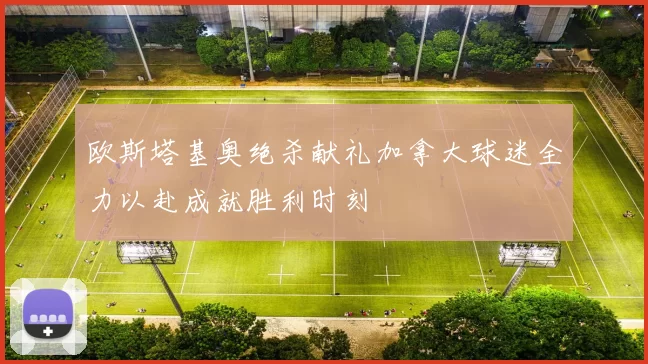 欧斯塔基奥绝杀献礼加拿大球迷全力以赴成就胜利时刻